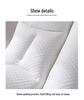 Pair of Anti-Traction Neck Support Pillow Cores for Whole Head Massage, Non-Collapsing, Knitted Cotton.