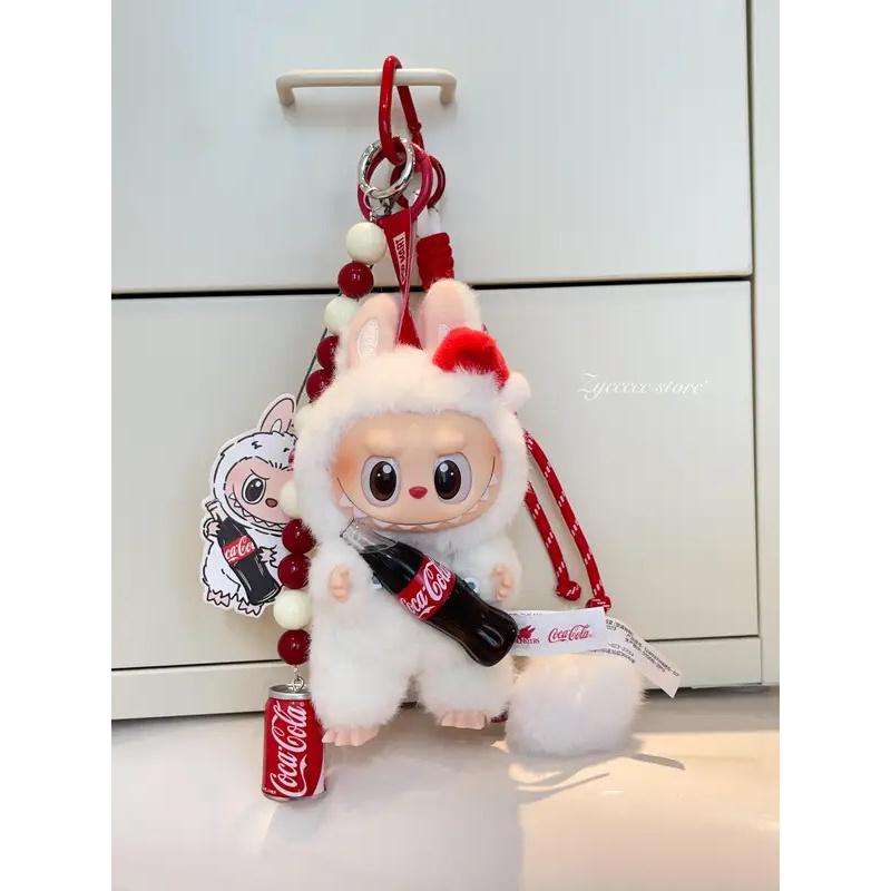 Blind Box Cola Doll Collection Series Black Vinyl Face Toys, Animated Character Face Dolls, Mysterious Surprise Key Chain Gifts