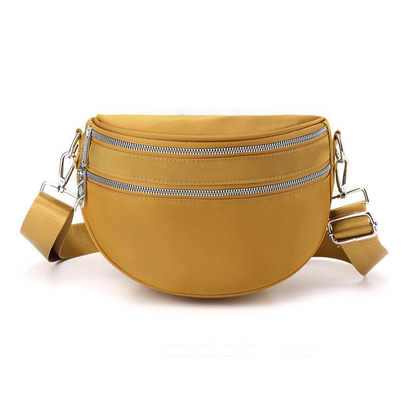 Eine trendige Pendler-Damen-Einzelschultertasche, frische und einfache Umhängetasche, Handy- und Münzfach