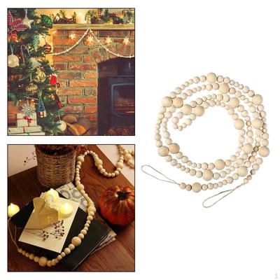 Bead Pendant 2.1M with 2" Loops Home Decor Artware Wall Hanging Ornament Farmhouse Beads for