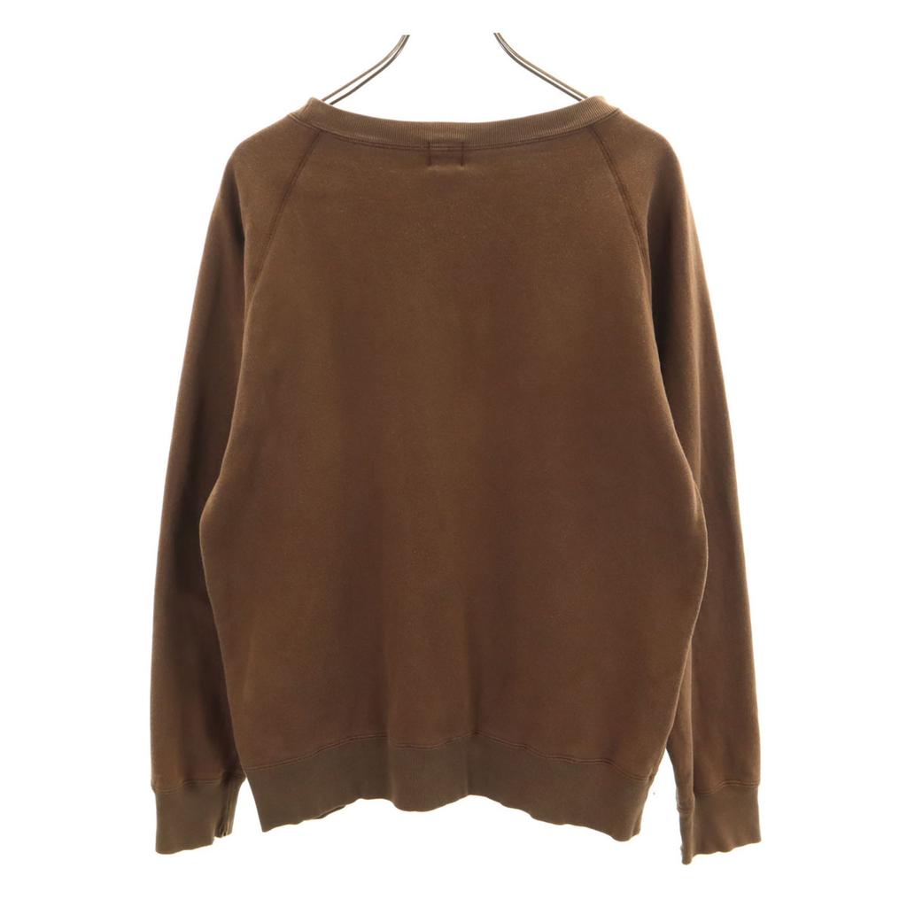 A BATHING APE made in Japan Long sleeve sweat trainer S Brown Women Used