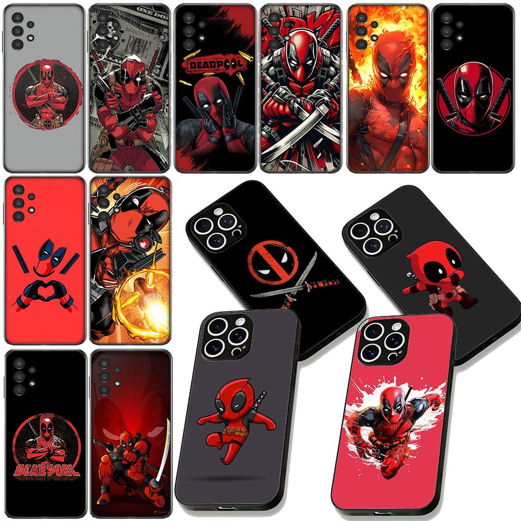 Superheroe Deadpool Marvels Phone Case for Xiaomi Redmi 15C 15 A5 4G 5G 9A 9C NFC 9T Note 9 8 8T Cover Casing