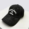 And Women Korean Style Leopard Print Embroidered Letter Prints Baseball Caps Sun Protection Vintage All-Match Personalized Peaked Hats Street Style
