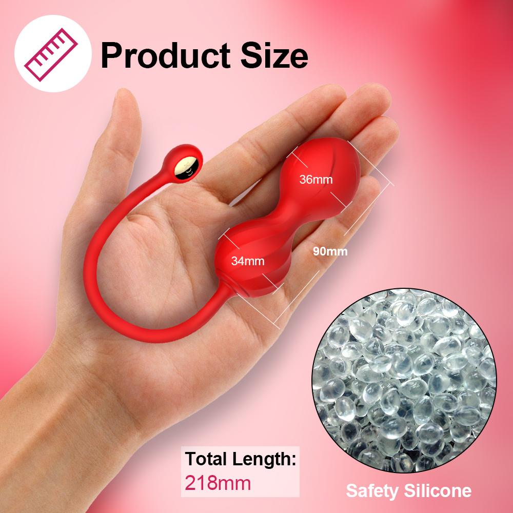 Ladies Vibrator Wireless Phone APP Remote Control Dildo Female Outdoor Vibrating Egg Sex Toy