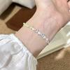 Color Five-pointed Star Bracelet Women's Niche Design Light Luxury and Versatile Personality Exquisite High-end Jewelry Sweet Bracelet