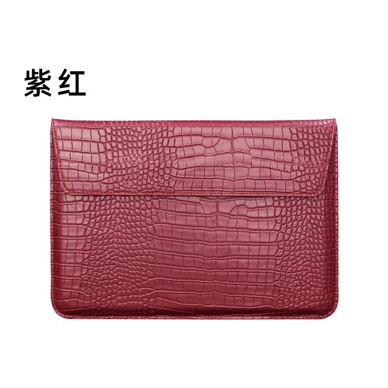 Pu Dierlijk Leer Laptop Tassen Voor Macbook pro 13 Hoesje air Retina 15 Computer Cover Voor Huawei Shell Dropshipping 13 inch