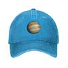 Planet Jupiter Baseball Cap Christmas Hat Hat Unisex Cute Designer Hat Golf Unisex Womens