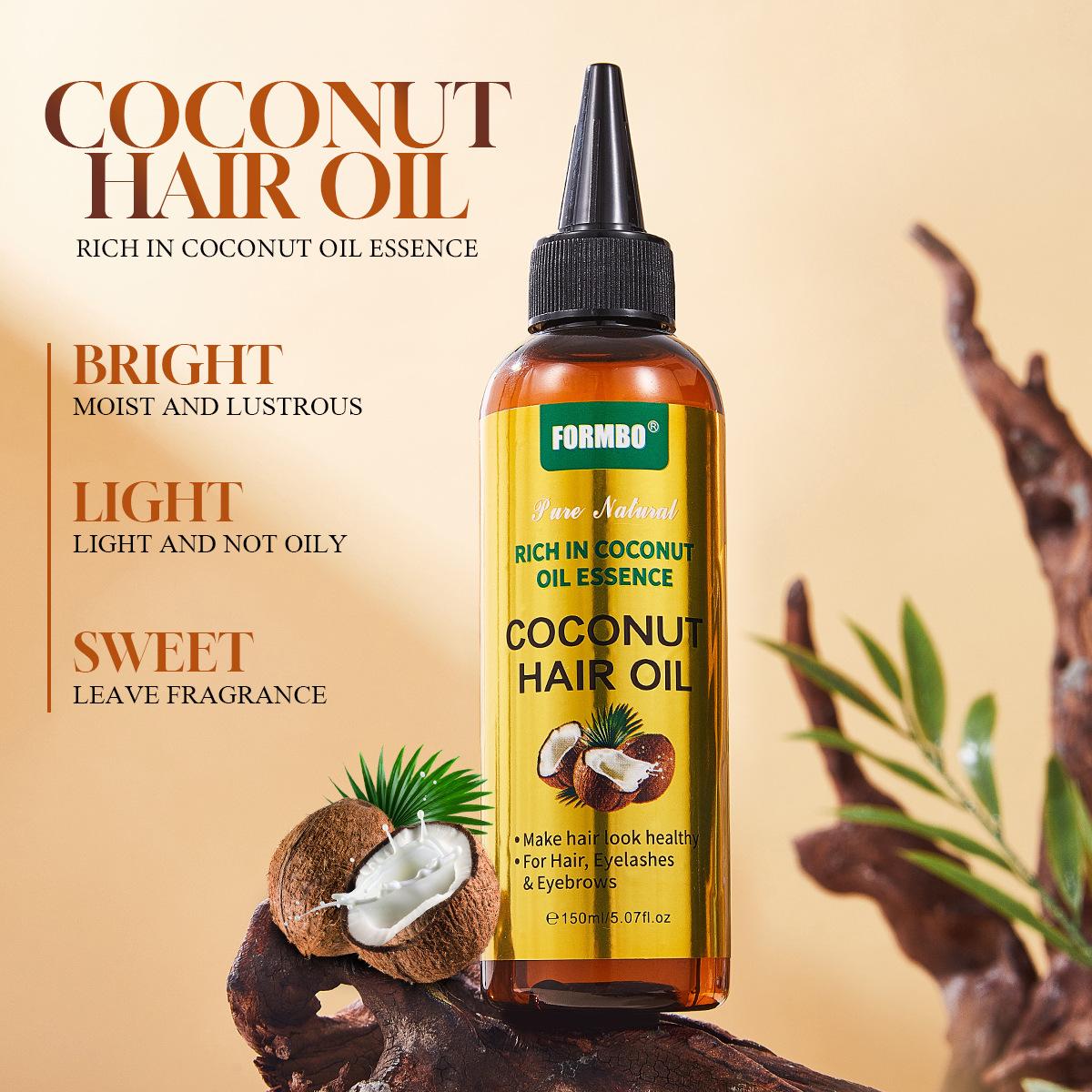 FORMBO Hair Care Oil, Smooth Shiny Hair Serum For Frizzy Hair Repair 1