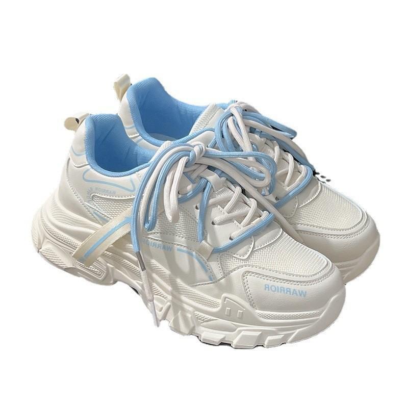 

Summer shoes women s summer new mesh breathable sneakers versatile shoes 40 небесно-голубой