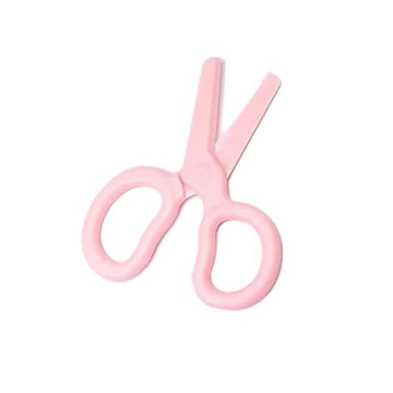 STK Food Cutter Scissors for Baby Food, Nursing Care, and Mealtime Kitchen Scissors (Pink, Set of 2)
