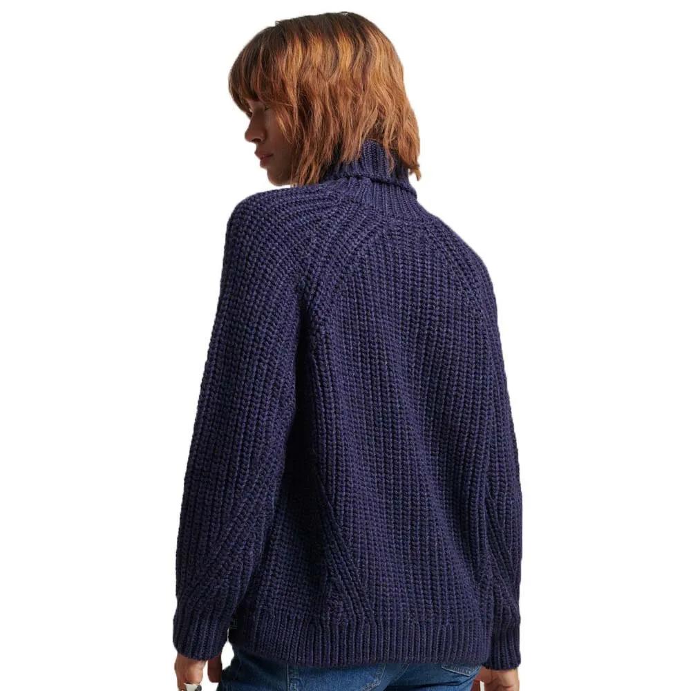 Superdry Slouchy Stitch Roll Neck Sweater
