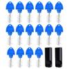 Practical-Beer Tap Plug Brush 18 Pack For Draft Beer Faucet Cap Plugs Cleaning Tap Rubber Stopper Plug Cover Beer Tap Plugs