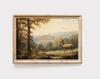 Pride and Prejudice Wall Art Print Canvas Oil Painting Elizabeth Bennet and Mr Darcy Cottagecore Posters Home Decor