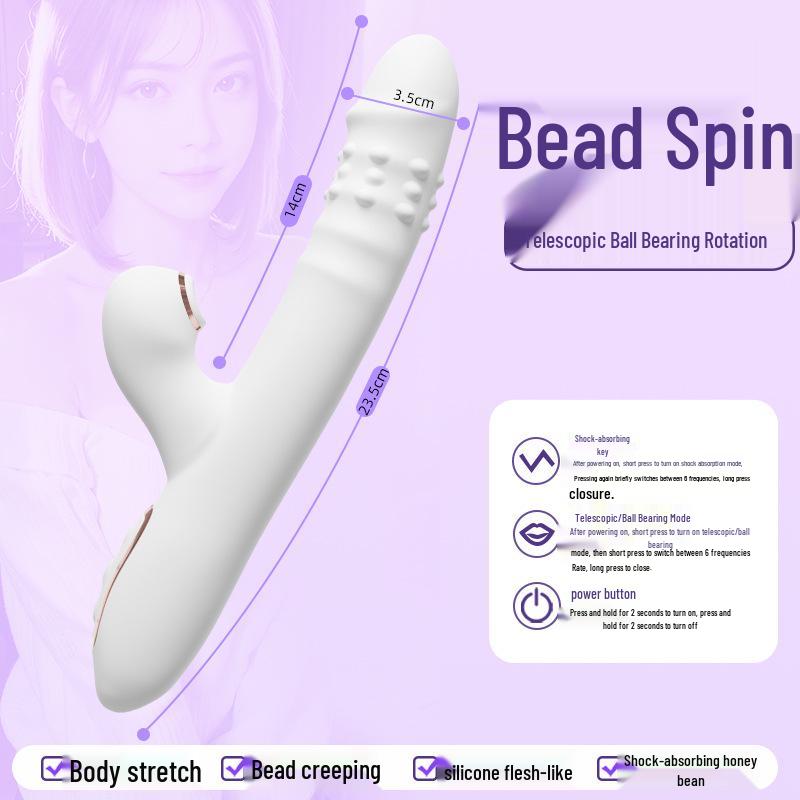 Automatic Telescoping Vibrator for Women