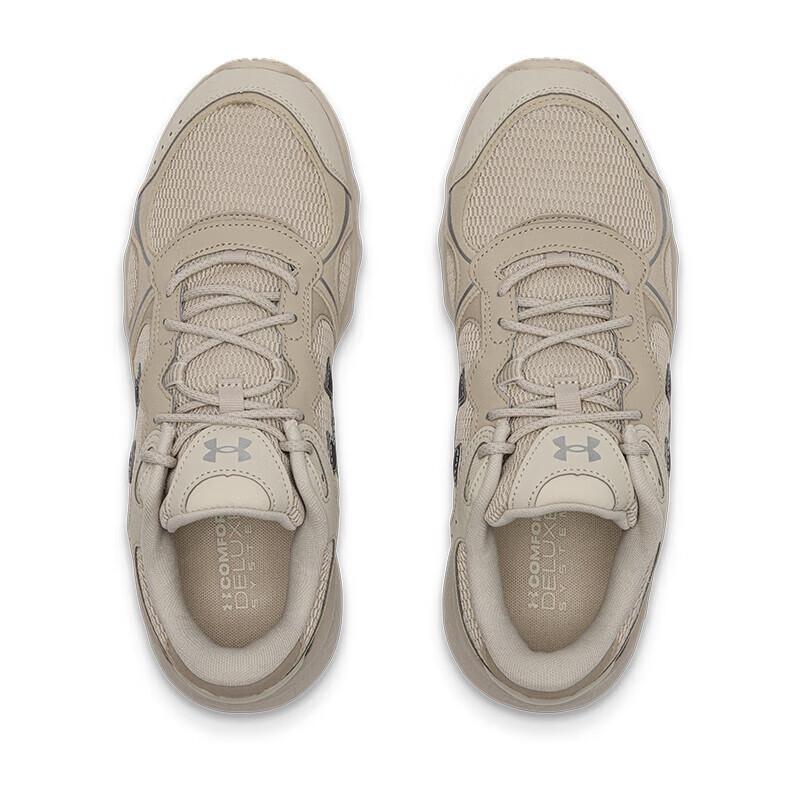 Under Armour Charged Vantage Lux Comfort Lightweight Wear Resistant Low Top Lifestyle Shoes Men Sand 3028445-201