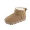 Children Snow Boots Classic  Boys Girls  Ankle Boots Winter Faux Fur Thick Bottom Non-slip Outdoor Kids Shoes