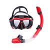 16.5 * 9cm Large Frame Silicone Diving Face Mask Fully Dry Breathing Tube Outdoor Sports Snorkeling Equipment Diving Goggles Breathing Tube Set