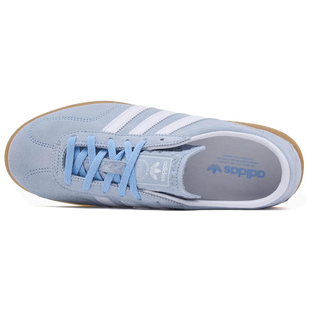 adidas Gazelle Lo Pro Clear Sky Damskie Trampki Niebieskie Chmurowo-Białe Guma JR8893