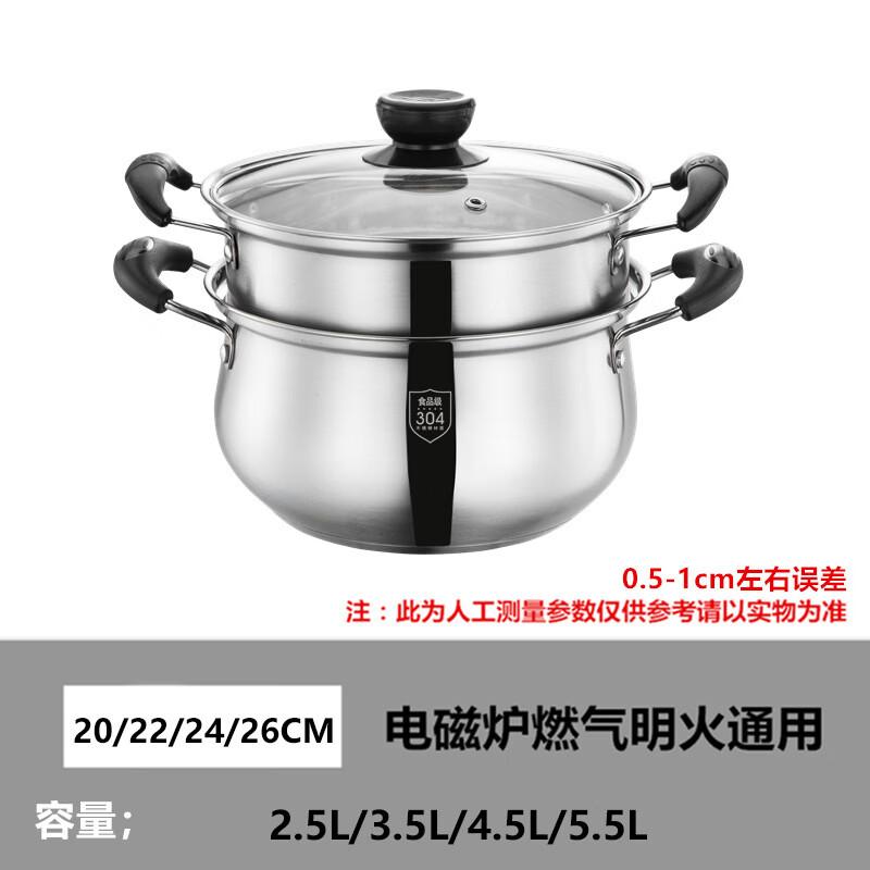 Yuchumao 304 Stainless Steel Porridge & Soup Pot