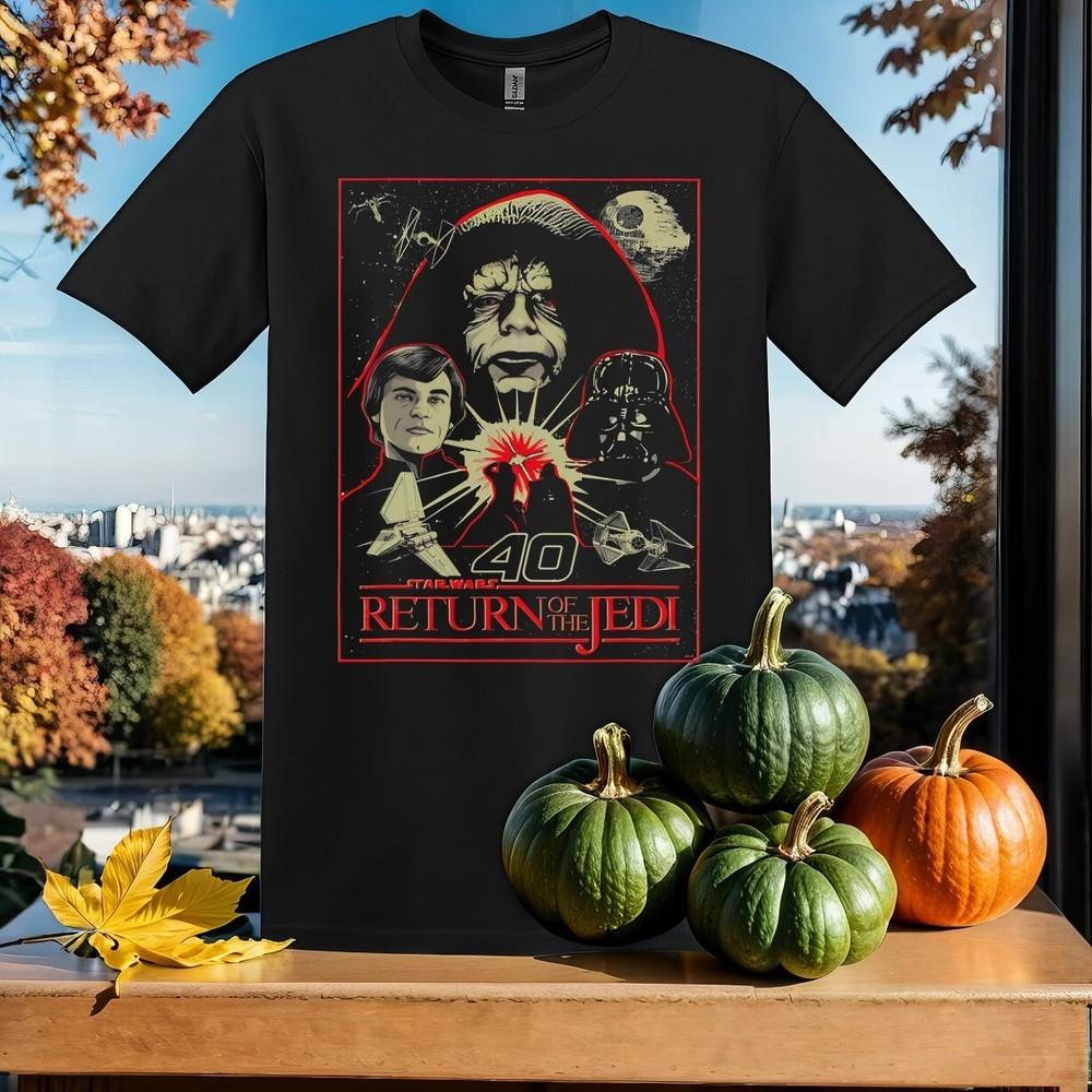 

return of the jedi 40th T-shirt T shirt Men Women Unisex Tshirt SY719 M