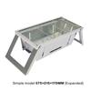 Stainless Steel Folding Barbecue Grill For Home And Outdoor Charcoal Kebabs Smokeless Portable Collapsible Barbecue