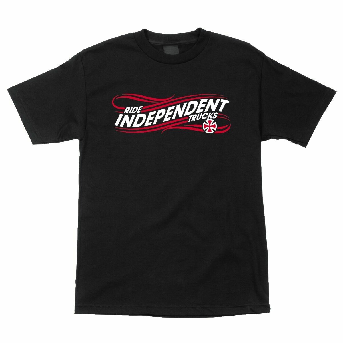 Independent Trucks WHIP Skateboard T Shirt BLACK S