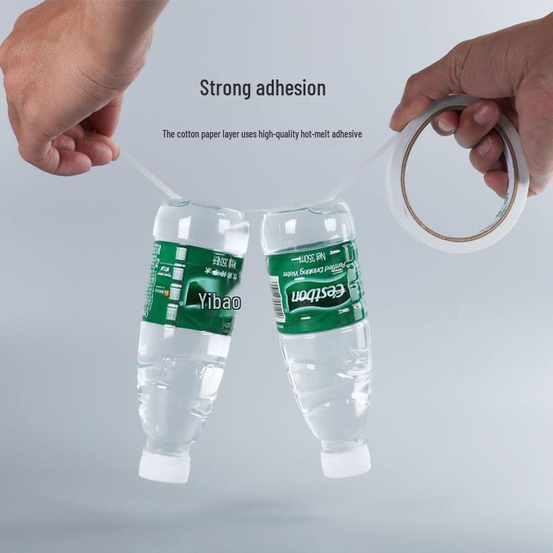 High Tack White Double-Sided Tape for Crafts and Office Use