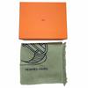 Pristine HERMES towel Yachting Plage Teresa green cotton Women Used