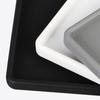 Anti-slip Silicone Heat-insulating Mat Square Storage Tray Coffee Tea Coaster Cutlery Holder Bathroom Soap Plate