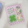 Korean Ins Cute 5.7X6.69Inch 4 Grid Idol Card Po Album Large Capacity Sticker Card Film Album Storage Book School Stationery Quality