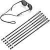 Glasses Strap(6 PCS) Sports Eyeglass StrapAdjustable Sunglasses Lanyard Neck Holders Cord Retainer for Men Women