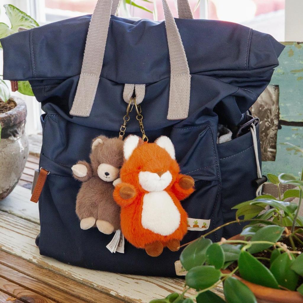 Bunnies by the Bay Cute Plush Animal Bag Charm Keychain Bear [Used]