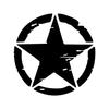 Car Stickers Vinyl Decal Army Star Sticker For JEEP Wrangler and All Other 4x4 Models Accessories Decoration