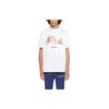T-shirt a maniche corte con orso Palm Angels Bianca Uomo Top PMAA001R21JER0010160
