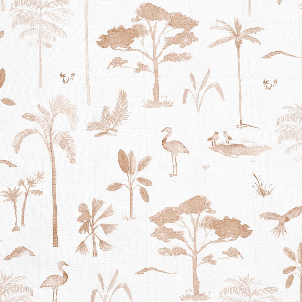 Aiden and Anay Set de 2 înfășături japoneze autentice din tifon pentru prevenirea plânsului de noapte pentru nou-născuți Cadou pentru bebeluși Safari Dreams înfășături organice ASWO20008 120 x