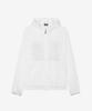 New Balance Nbnag21503 / Giacca a vento con cappuccio ultraleggera Air Uni (bianca)