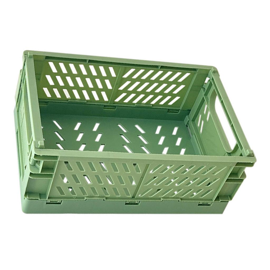 Mini skládací plastový košík Skládací úložná bedna pro organizaci úložného prostoru Domov Kuchyň Ložnice