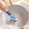 Liquid Dispenser Kitchen Cleaning Brush 3 In 1 Dish Cleaning Brush Dishwashing Brush  Home Cleaning
