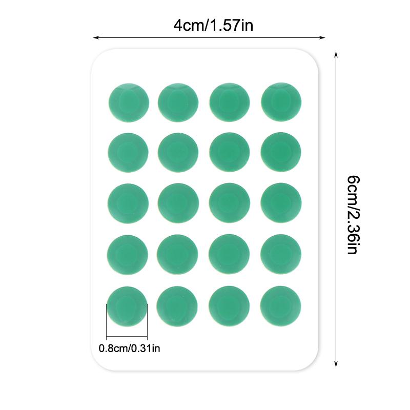 Ультрагладкие маленькие круглые PTFE ножки для мыши, DIY, бесшумная версия, диаметр 6,6 мм