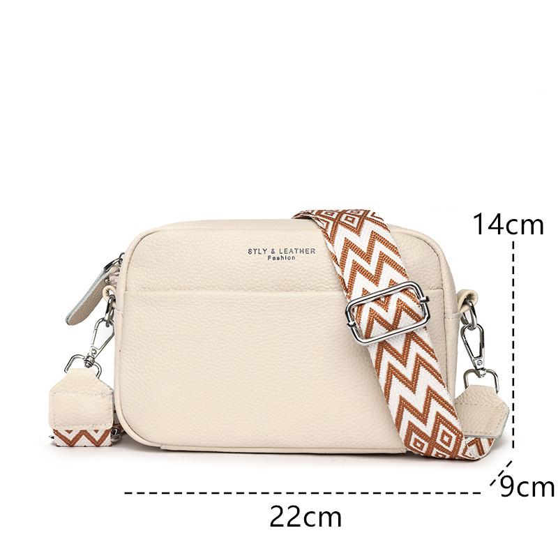 Genți de lux de umăr din piele de vacă, de culoare solidă, pentru femei, din piele naturală, pentru cameră, geantă mică de mesager, genți de mână pentru femei