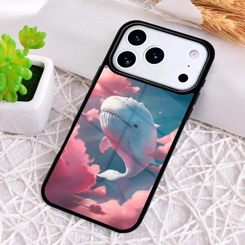 Whale Fish Wave Sea Shockproof Phone Case for iPhone 17 Air 16e 15 11 12 14 13 Pro Max Cover Coque
