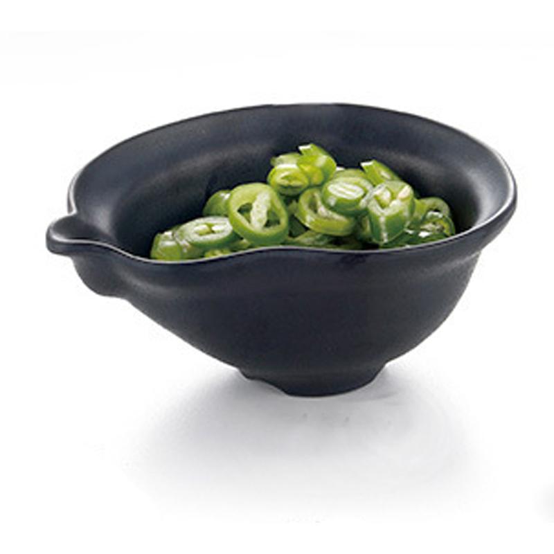 Imitation Porcelain Frost Melamine Dinnerware Oval Bowl Japanese Restaurant Chaos Big Bowl A5 Melamine Bowls Melamine Tableware