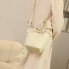 2025 Spring/Summer New Fashion Niche Design Handbag Large Capacity Commuting High-End Single Shoulder Crossbody Bucket Bag