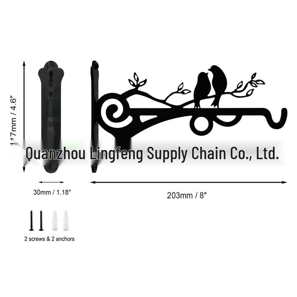 

Металлические крючки для растений с дизайном птиц – Подвесной держатель для стен, для помещений/улицы