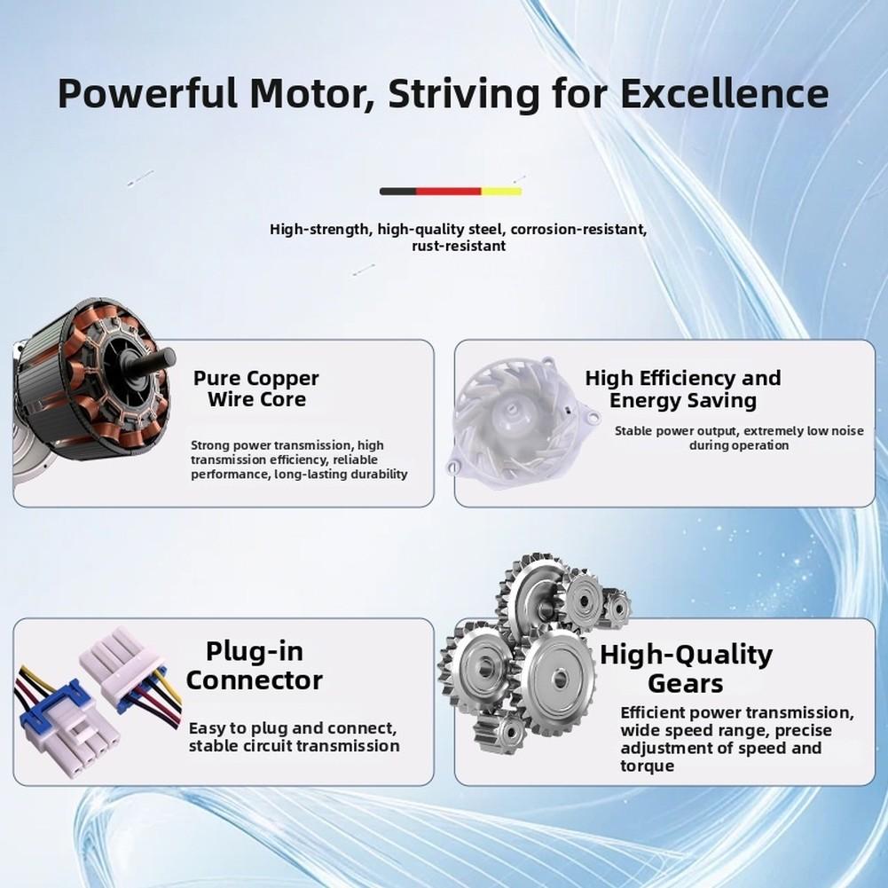 Fan Motor Refrigerator Refrigeration Cooling Fan Motor High-efficiency Cooling Fan DC12V Motor Circuit Connections Tools Parts China Mainland