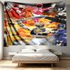 Mighty Morphin Power Rangers Druck Wandteppich - Tragbares Wanddekor Tuch, für Zuhause, Studentenwohnheim, Reise, Schlafzimmer, Wohnzimmer - Ideales Geburtstags-Einweihungsgeschenk