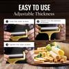 Cheese Slicer Adjustable Thickness Cheese Butter Cutter with Wire for Soft and Semi-Hard Cheeses Kitchen Gadgets 6
