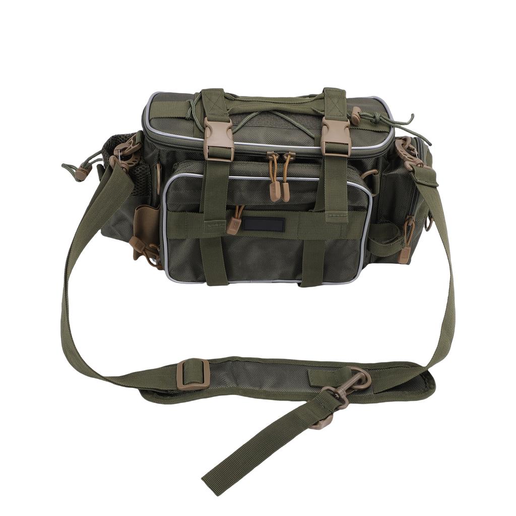 Fishing Shoulder Bag 2 Packs Tackle Storage Box with Rainproof Durable Design Adjustable Straps for Lures Hooks Weights