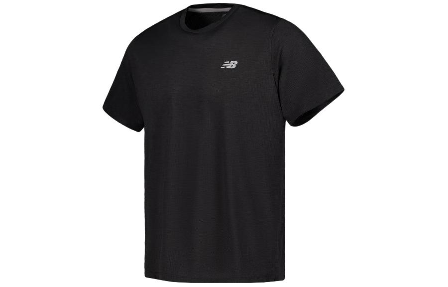 New Balance Core Run T Shirt Men s Black MT41253-BK M