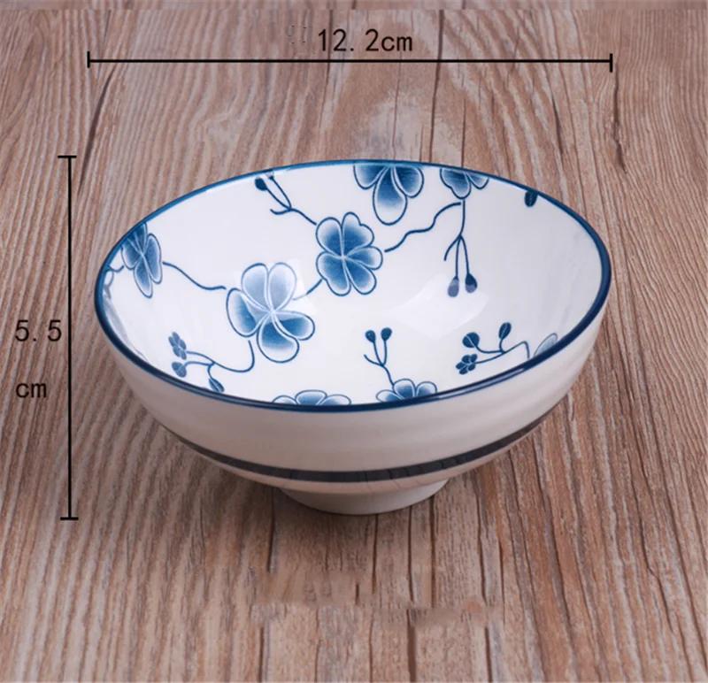 Japońska domowa ceramiczna miska na ryż miska na zupę z makaronem miska na deser Koreańska miska na lody kreatywna retro zastawa stołowa miski w kształcie kapelusza zero waste